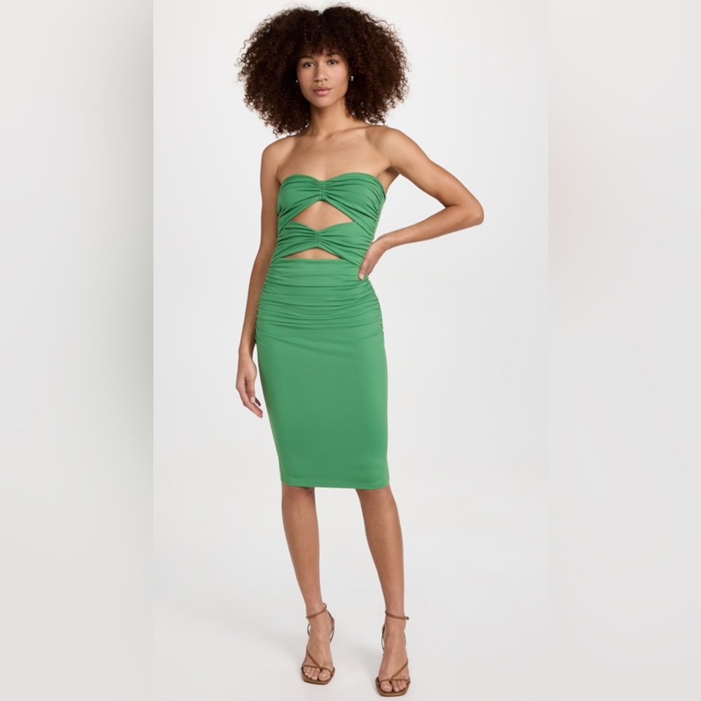 Susana Monaco Gathered Mini Dress